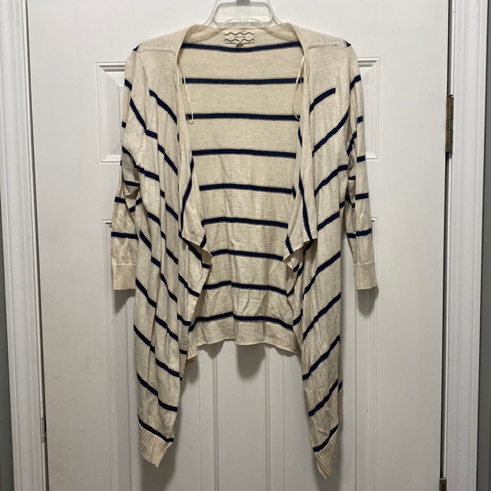 Pink rose cardigan sweater